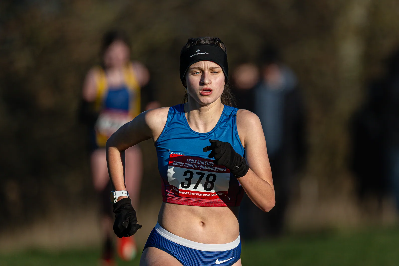 Brentwood Beagles athletes at the Essex County Cross Country Championships, Gloucester Park, Basildon, 3 January 2026
