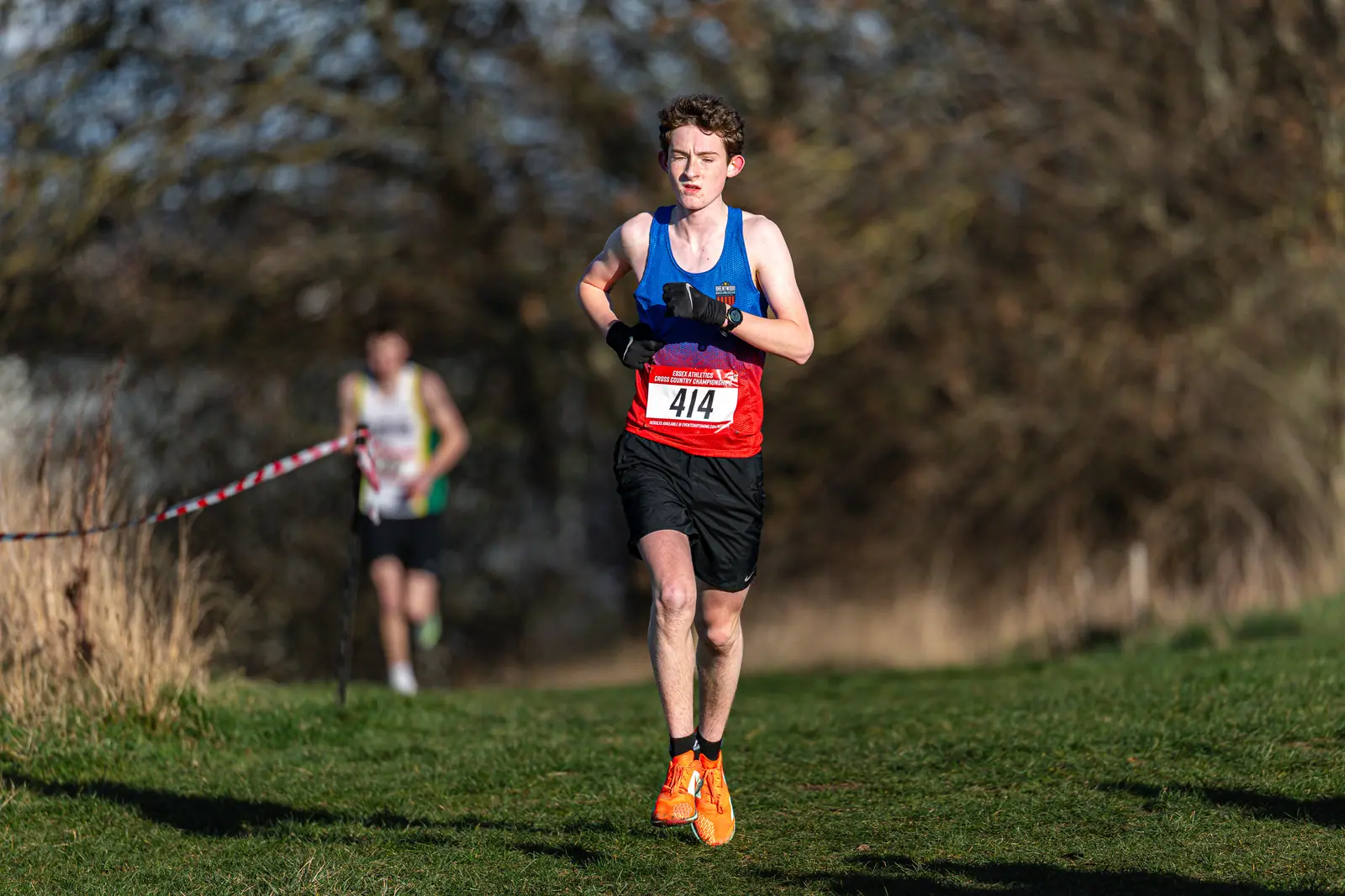 Brentwood Beagles athletes at the Essex County Cross Country Championships, Gloucester Park, Basildon, 3 January 2026