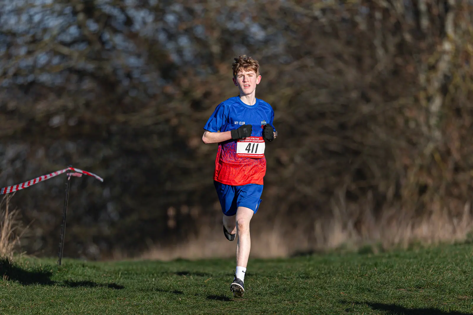 Brentwood Beagles athletes at the Essex County Cross Country Championships, Gloucester Park, Basildon, 3 January 2026