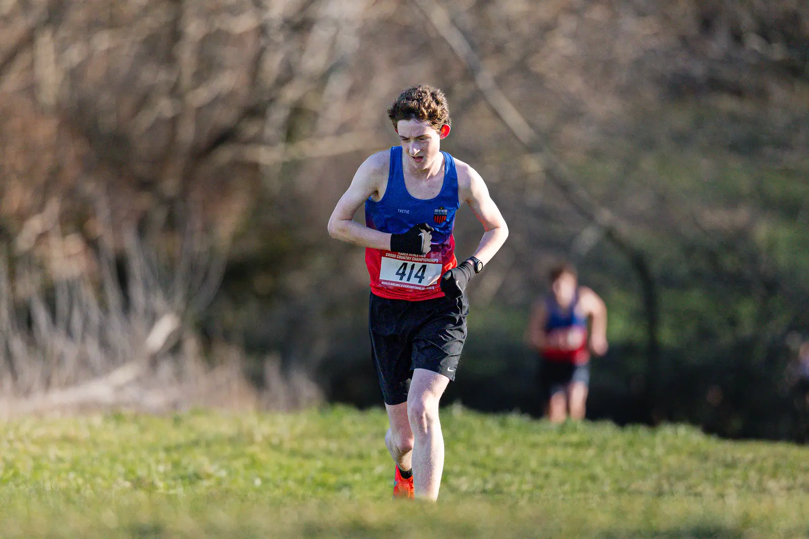 Brentwood Beagles athletes at the Essex County Cross Country Championships, Gloucester Park, Basildon, 3 January 2026