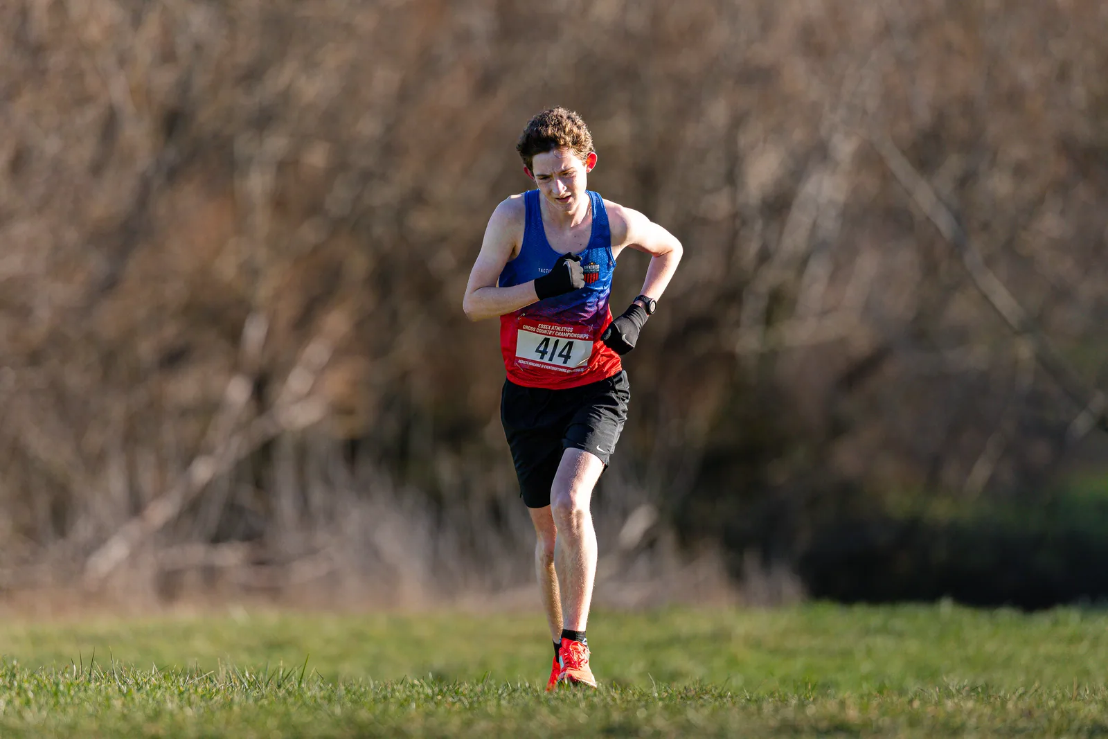 Brentwood Beagles athletes at the Essex County Cross Country Championships, Gloucester Park, Basildon, 3 January 2026