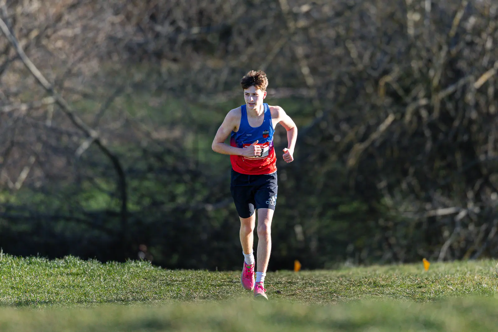 Brentwood Beagles athletes at the Essex County Cross Country Championships, Gloucester Park, Basildon, 3 January 2026