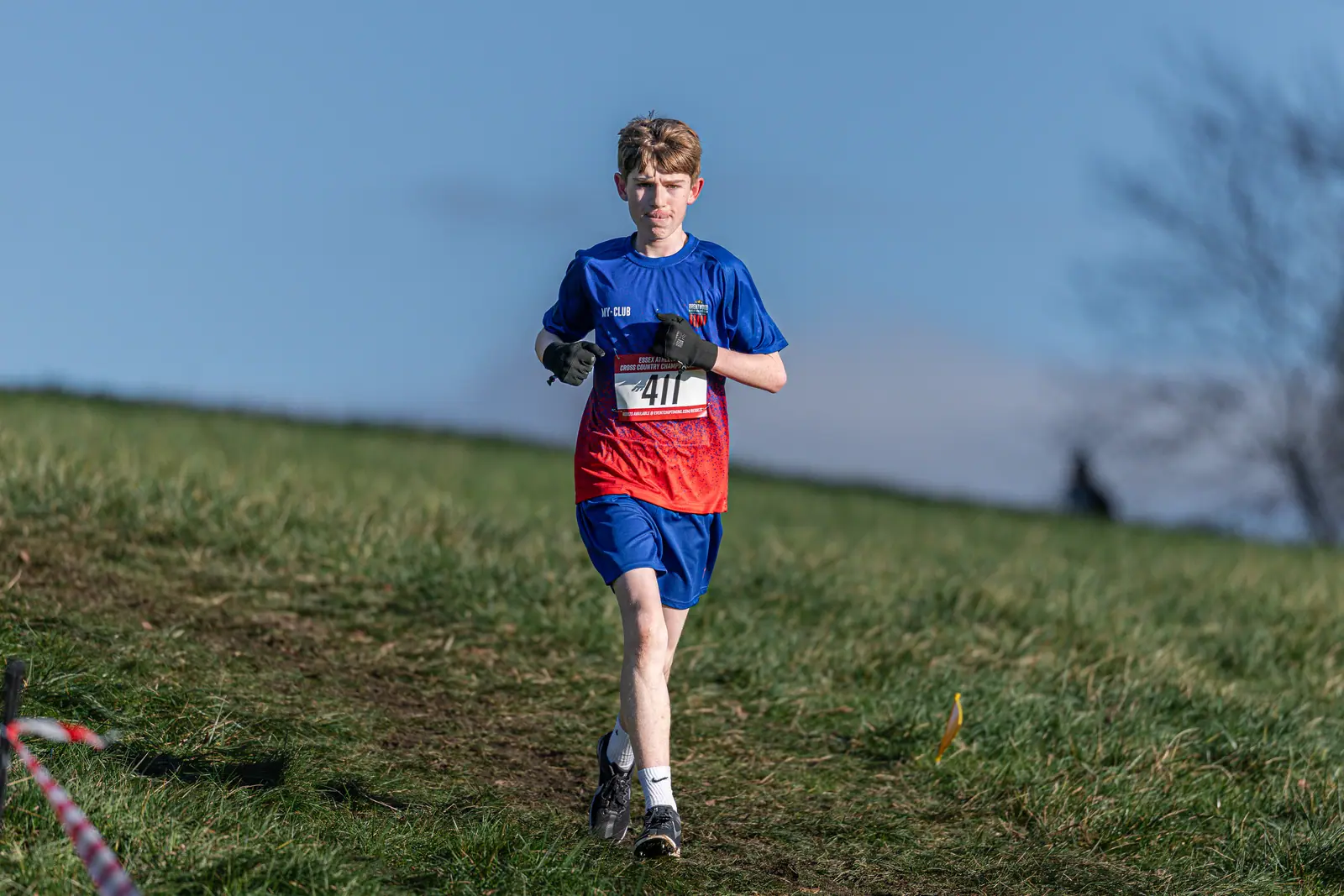Brentwood Beagles athletes at the Essex County Cross Country Championships, Gloucester Park, Basildon, 3 January 2026