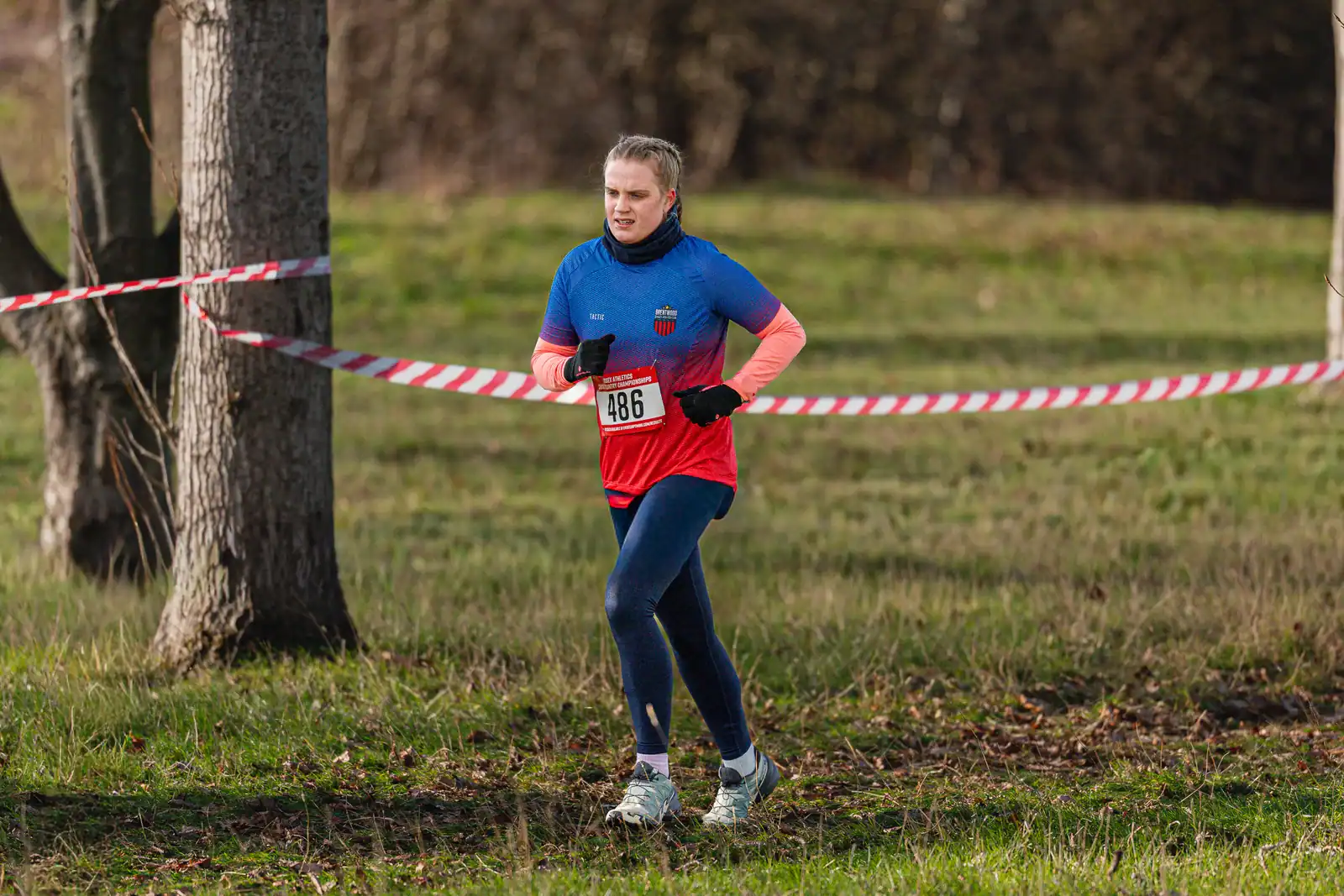 Brentwood Beagles athletes at the Essex County Cross Country Championships, Gloucester Park, Basildon, 3 January 2026