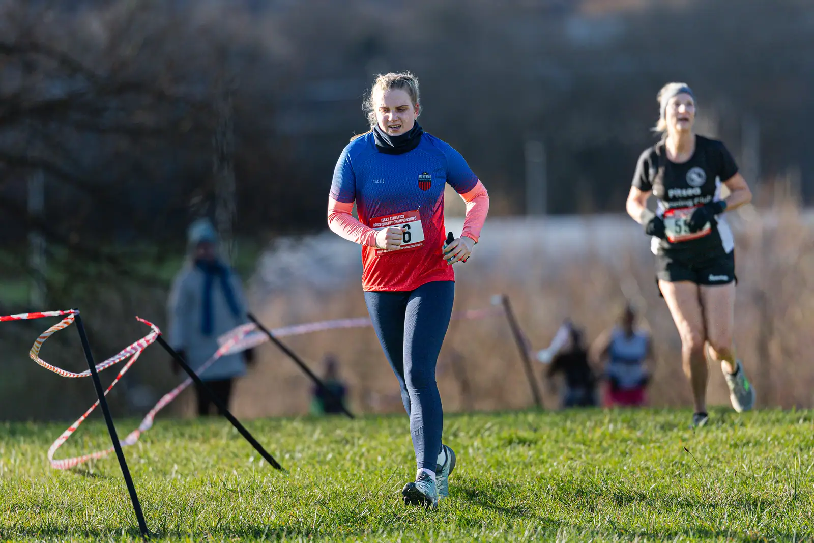 Brentwood Beagles athletes at the Essex County Cross Country Championships, Gloucester Park, Basildon, 3 January 2026