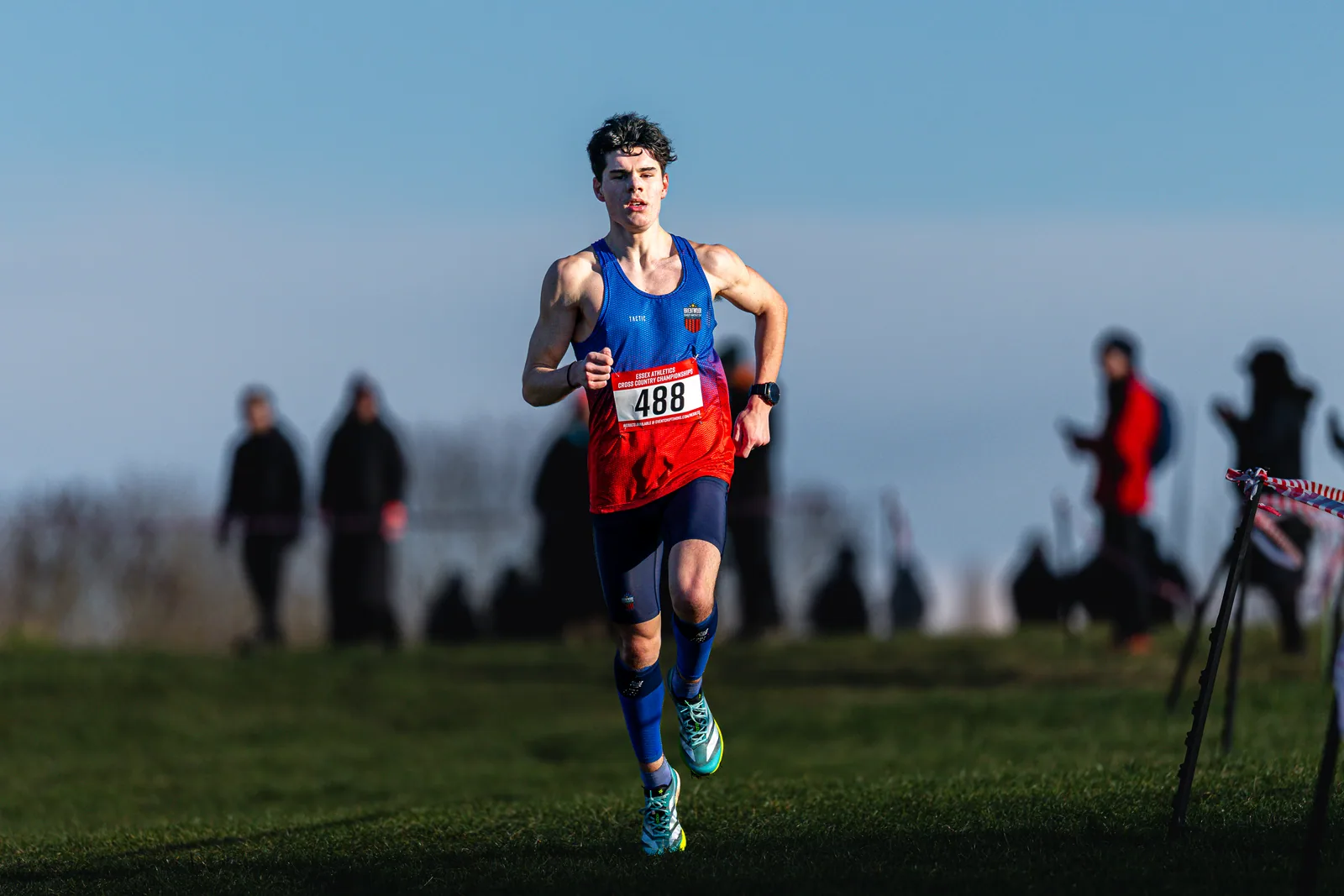 Brentwood Beagles athletes at the Essex County Cross Country Championships, Gloucester Park, Basildon, 3 January 2026