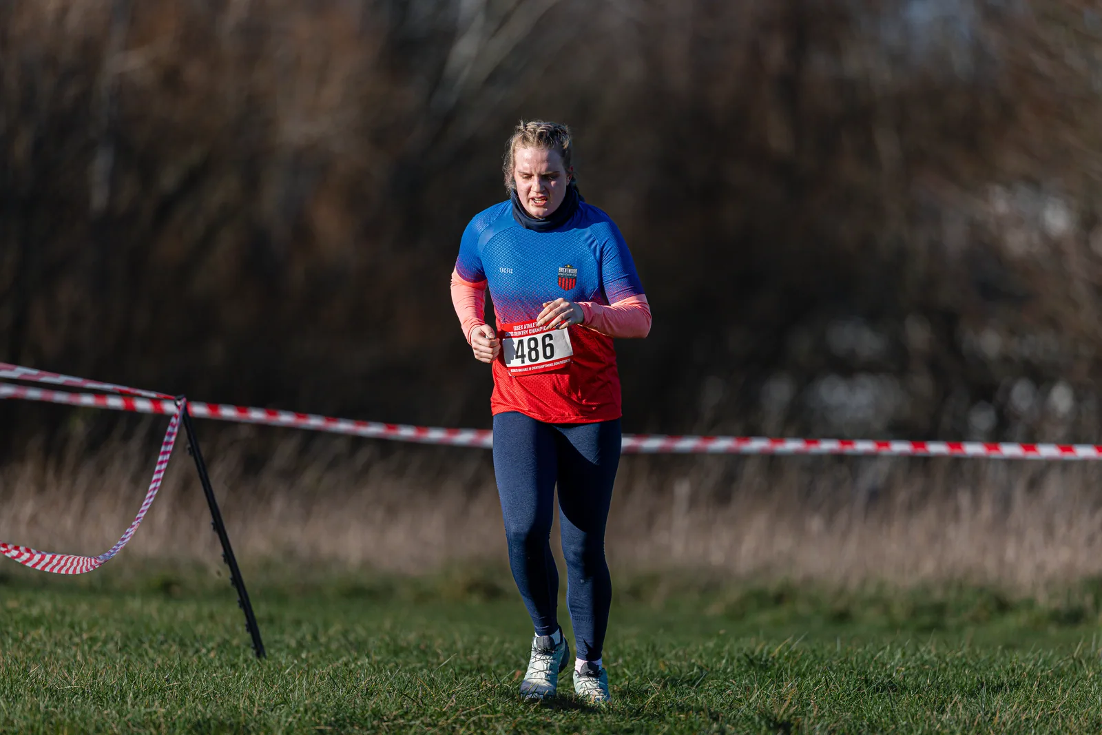 Brentwood Beagles athletes at the Essex County Cross Country Championships, Gloucester Park, Basildon, 3 January 2026