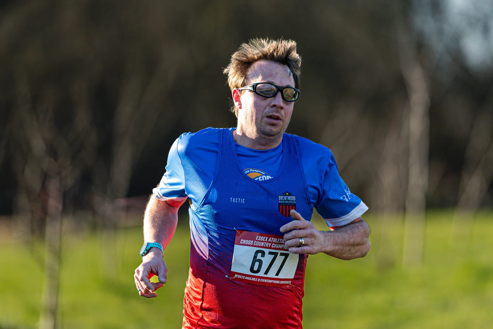 Brentwood Beagles athletes at the Essex County Cross Country Championships, Gloucester Park, Basildon, 3 January 2026