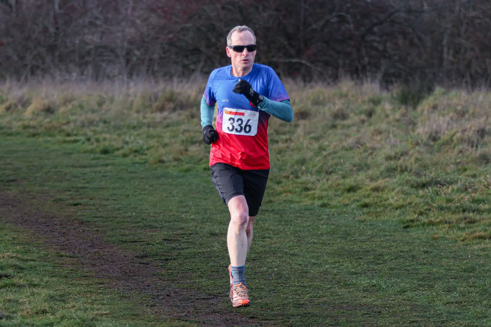 Brentwood Beagles athletes at the Essex League Cross Country, Hilly Fields, Colchester, 10 January 2026