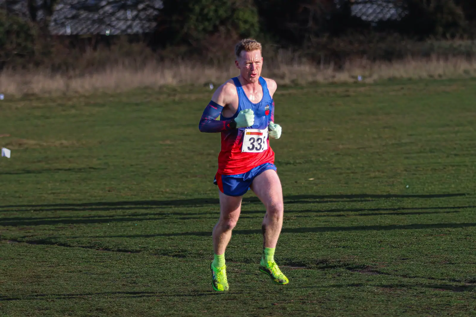 Brentwood Beagles athletes at the Essex League Cross Country, Hilly Fields, Colchester, 10 January 2026