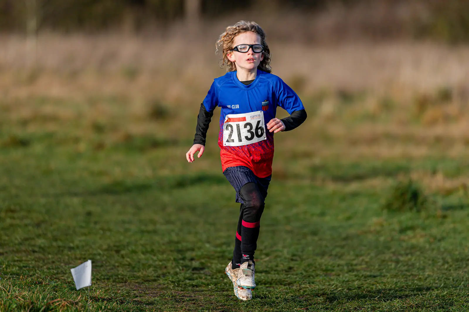 Brentwood Beagles athletes at the Essex League Cross Country, Hilly Fields, Colchester, 10 January 2026