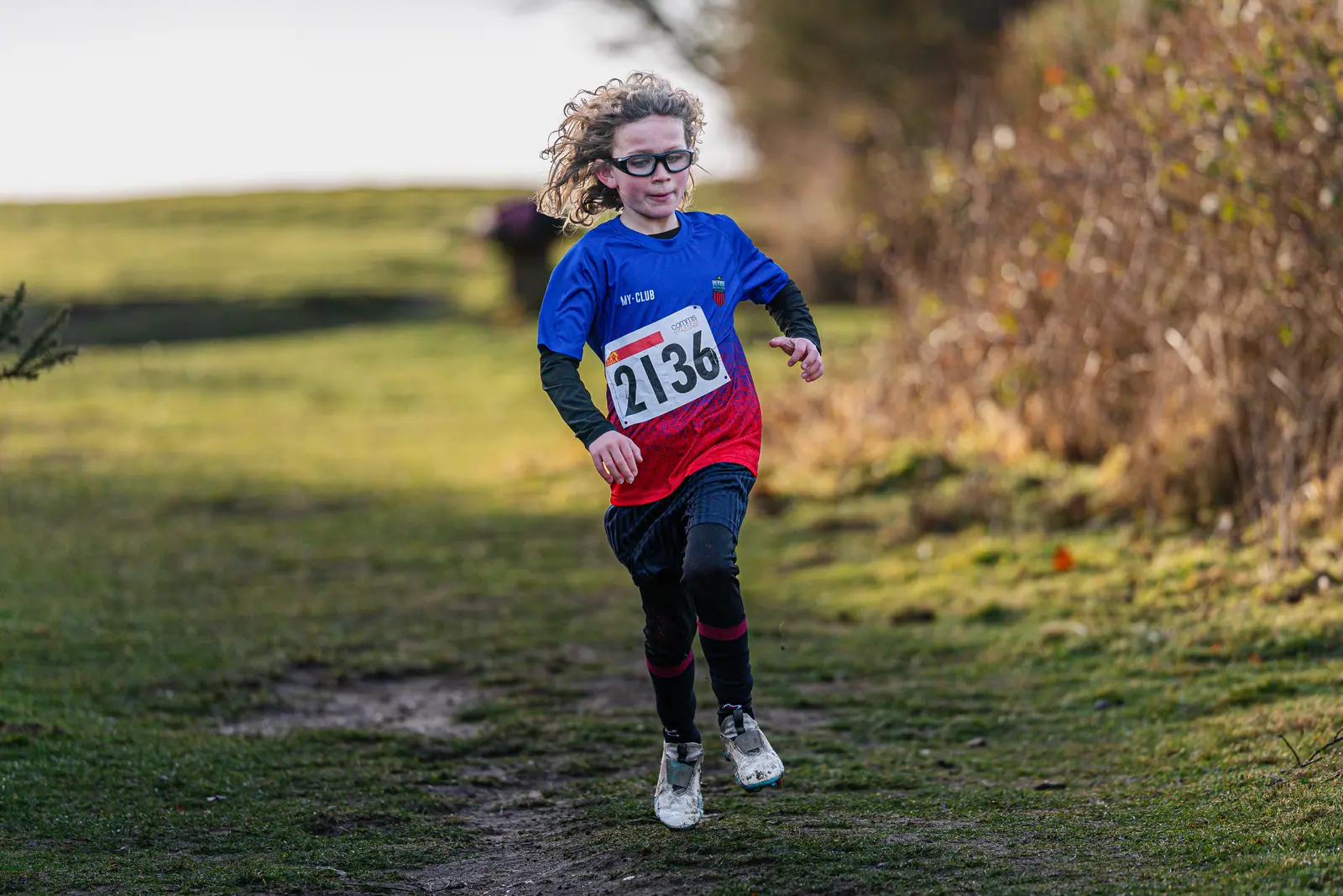 Brentwood Beagles athletes at the Essex League Cross Country, Hilly Fields, Colchester, 10 January 2026