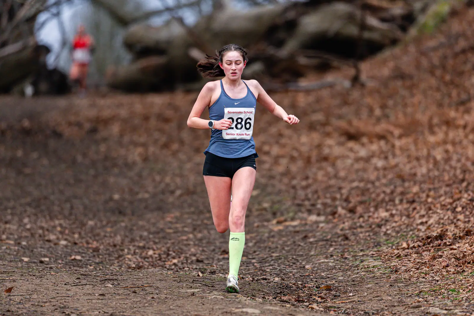 Brentwood Beagles athletes at the Knole Run, Knole Park, Sevenoaks, 10 January 2026