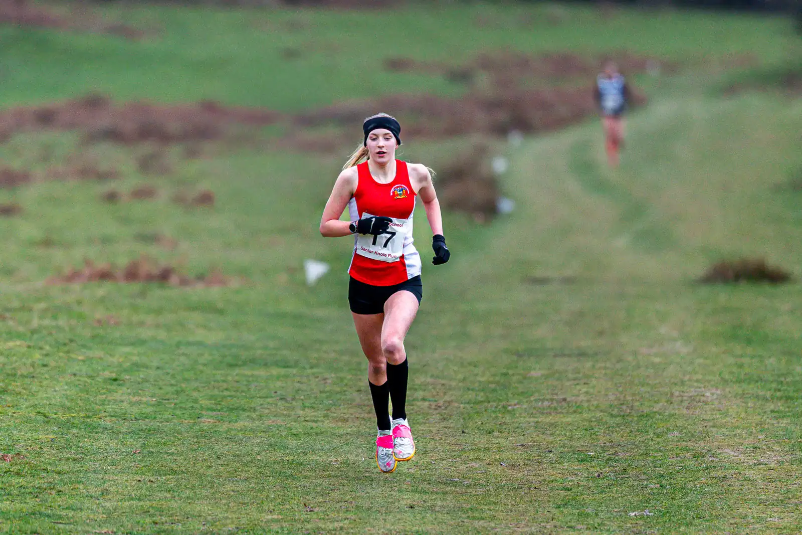 Brentwood Beagles athletes at the Knole Run, Knole Park, Sevenoaks, 10 January 2026