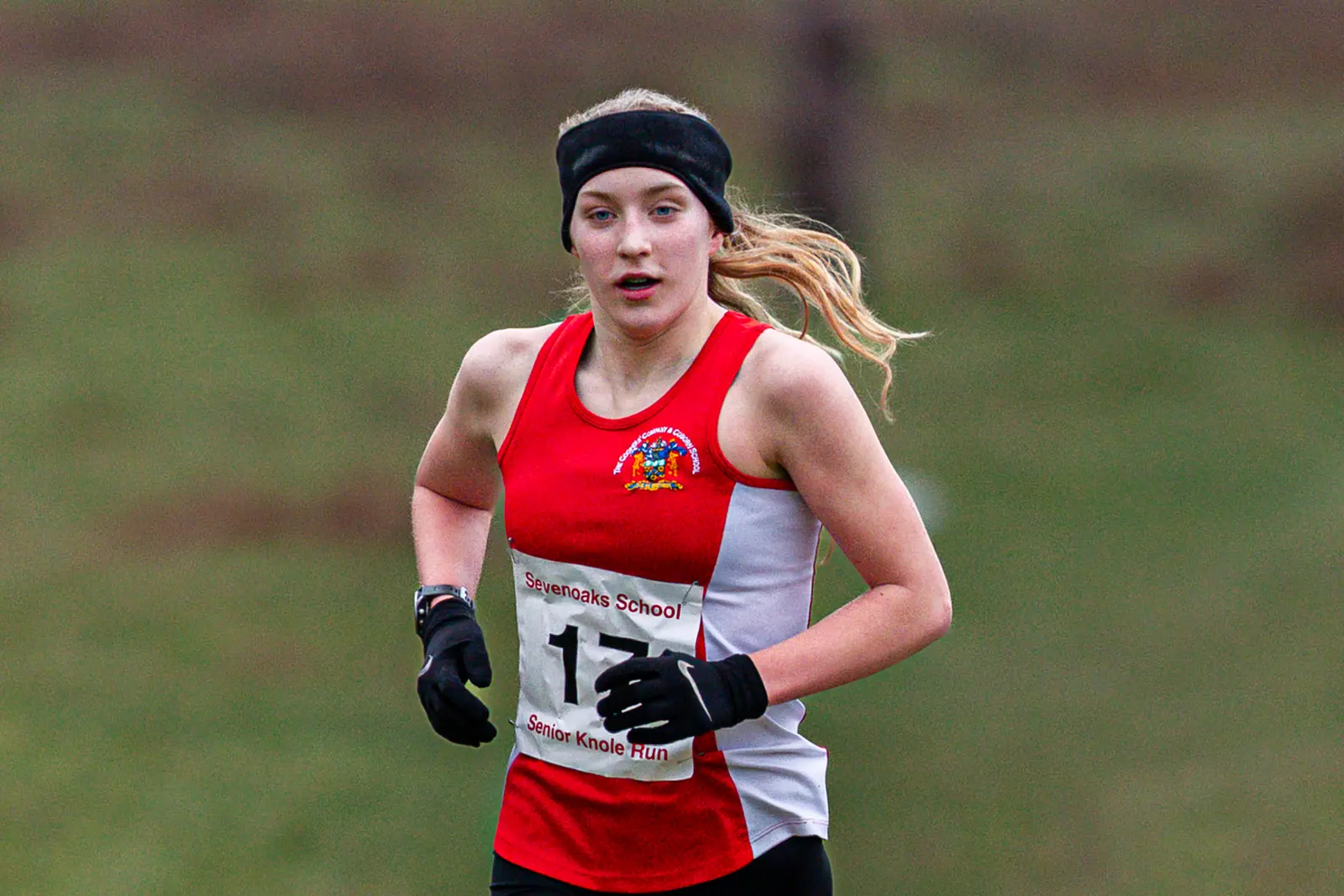 Brentwood Beagles athletes at the Knole Run, Knole Park, Sevenoaks, 10 January 2026