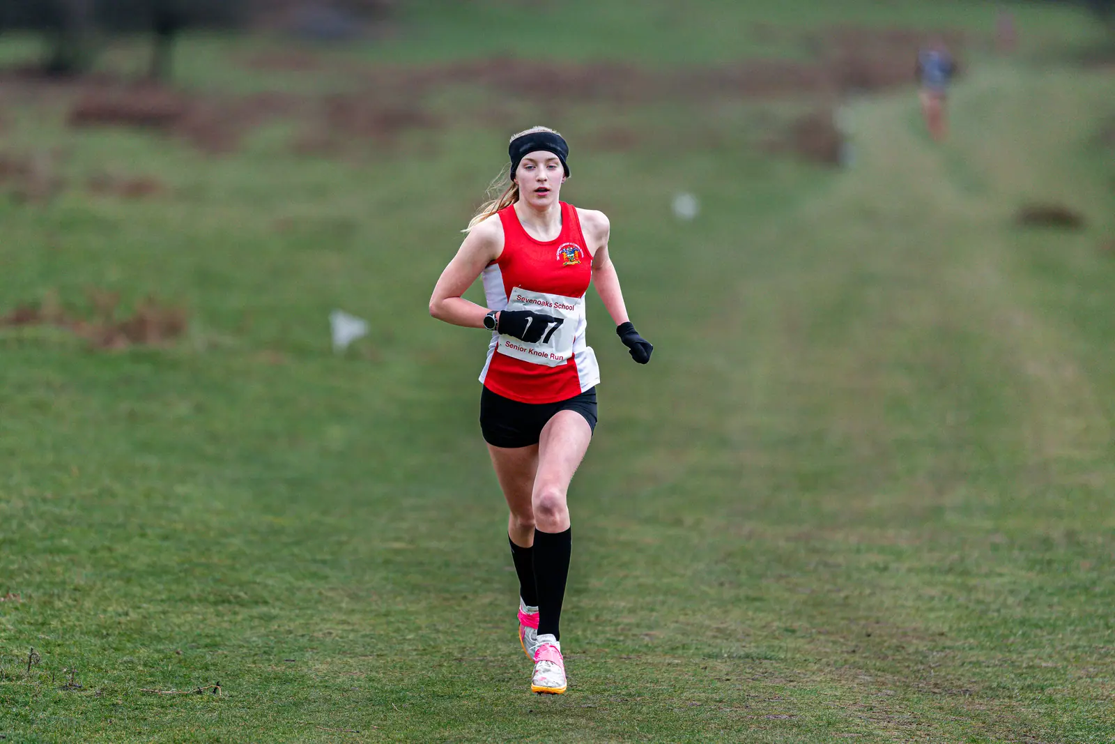 Brentwood Beagles athletes at the Knole Run, Knole Park, Sevenoaks, 10 January 2026