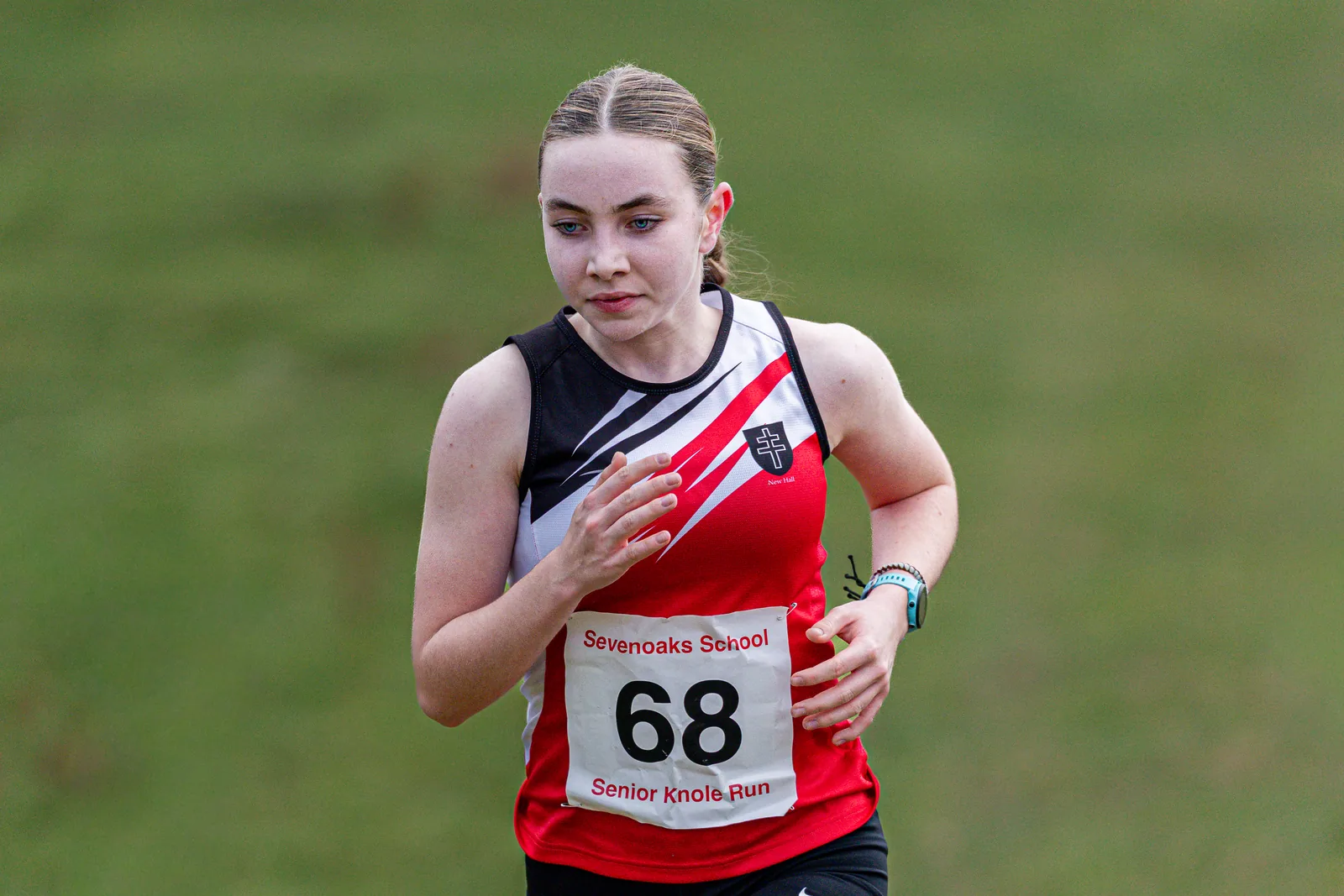 Brentwood Beagles athletes at the Knole Run, Knole Park, Sevenoaks, 10 January 2026