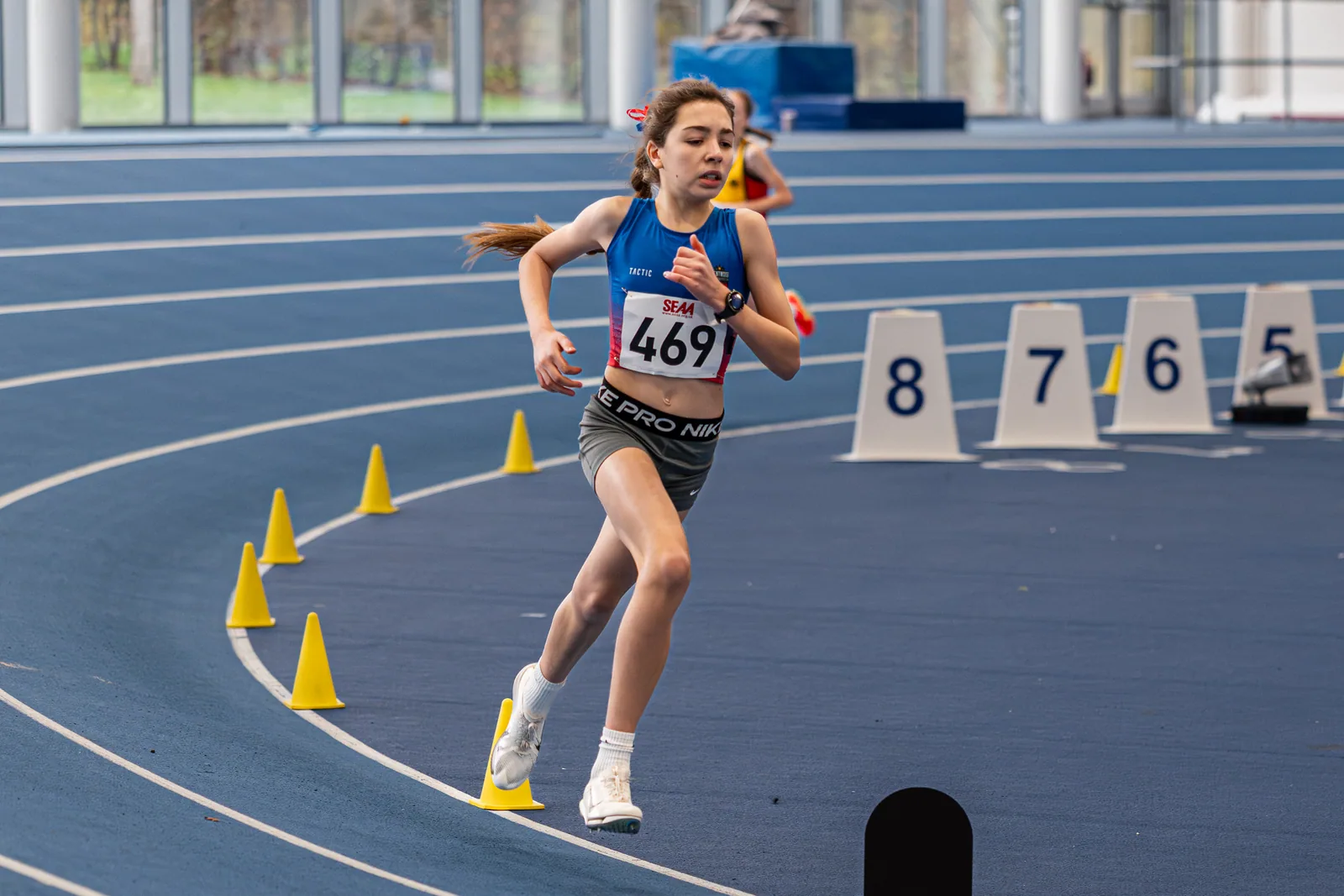 Brentwood Beagles athletes at the SEAA Age Group Indoor Championships, Lee Valley, 10 January 2026