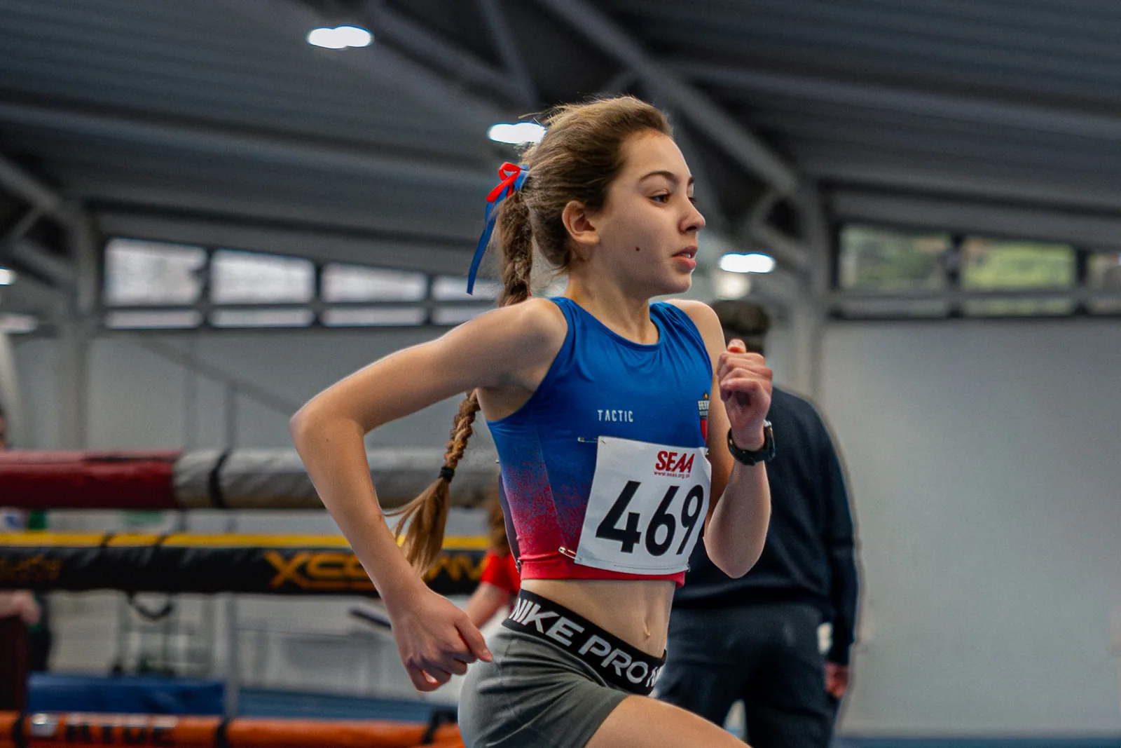 Brentwood Beagles athletes at the SEAA Age Group Indoor Championships, Lee Valley, 10 January 2026