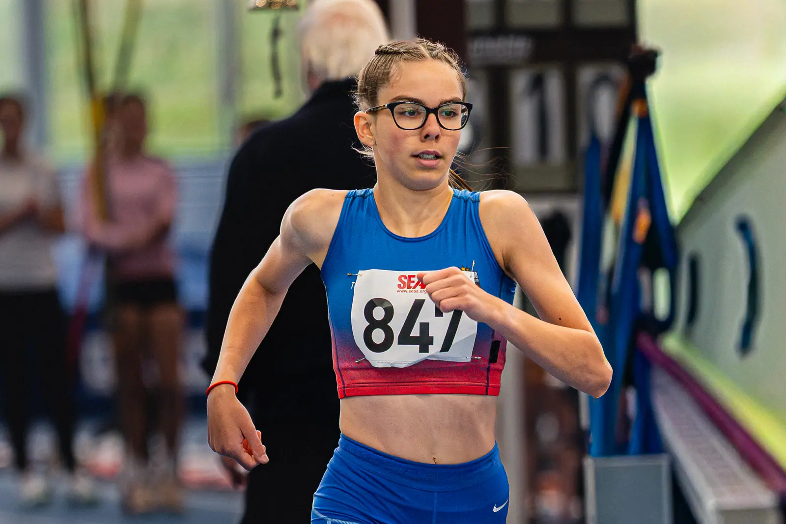 Brentwood Beagles athletes at the SEAA Age Group Indoor Championships, Lee Valley, 10 January 2026