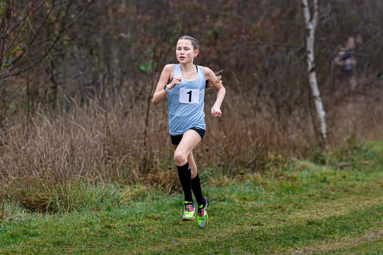 Brentwood Beagles athletes at the Essex Schools Cross Country Championships, Writtle, 17 January 2026