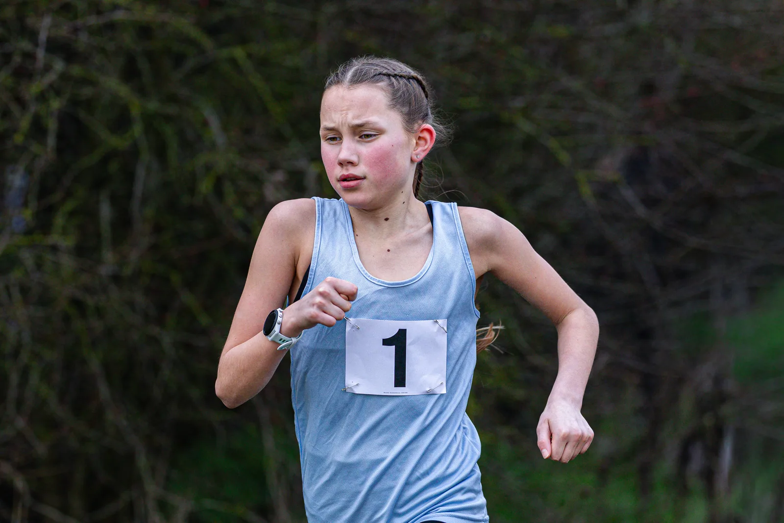 Brentwood Beagles athletes at the Essex Schools Cross Country Championships, Writtle, 17 January 2026