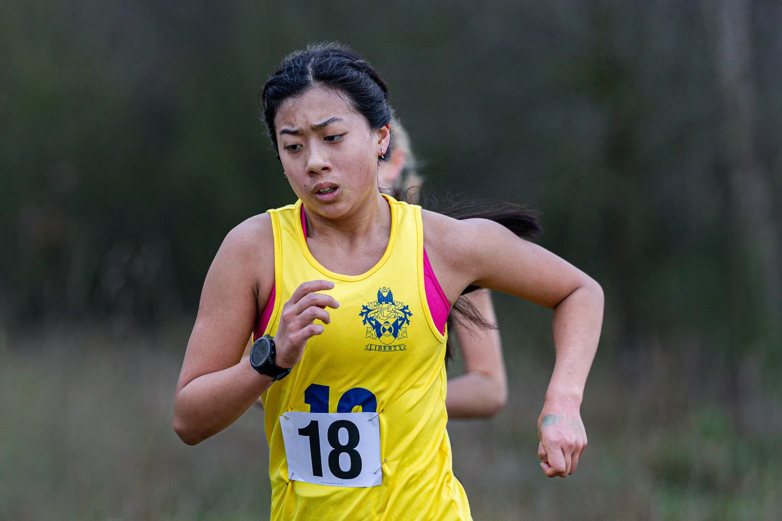 Brentwood Beagles athletes at the Essex Schools Cross Country Championships, Writtle, 17 January 2026