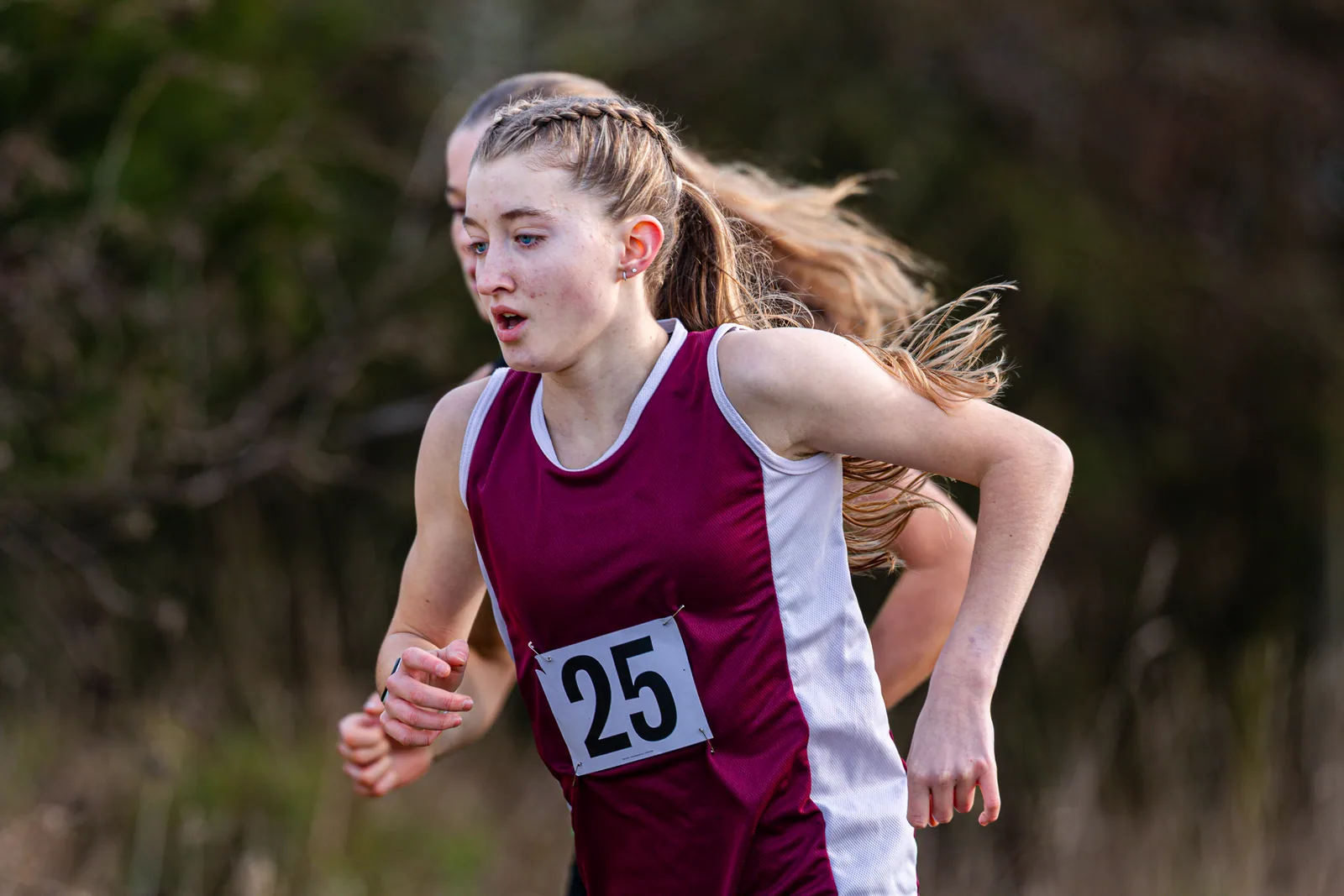 Brentwood Beagles athletes at the Essex Schools Cross Country Championships, Writtle, 17 January 2026