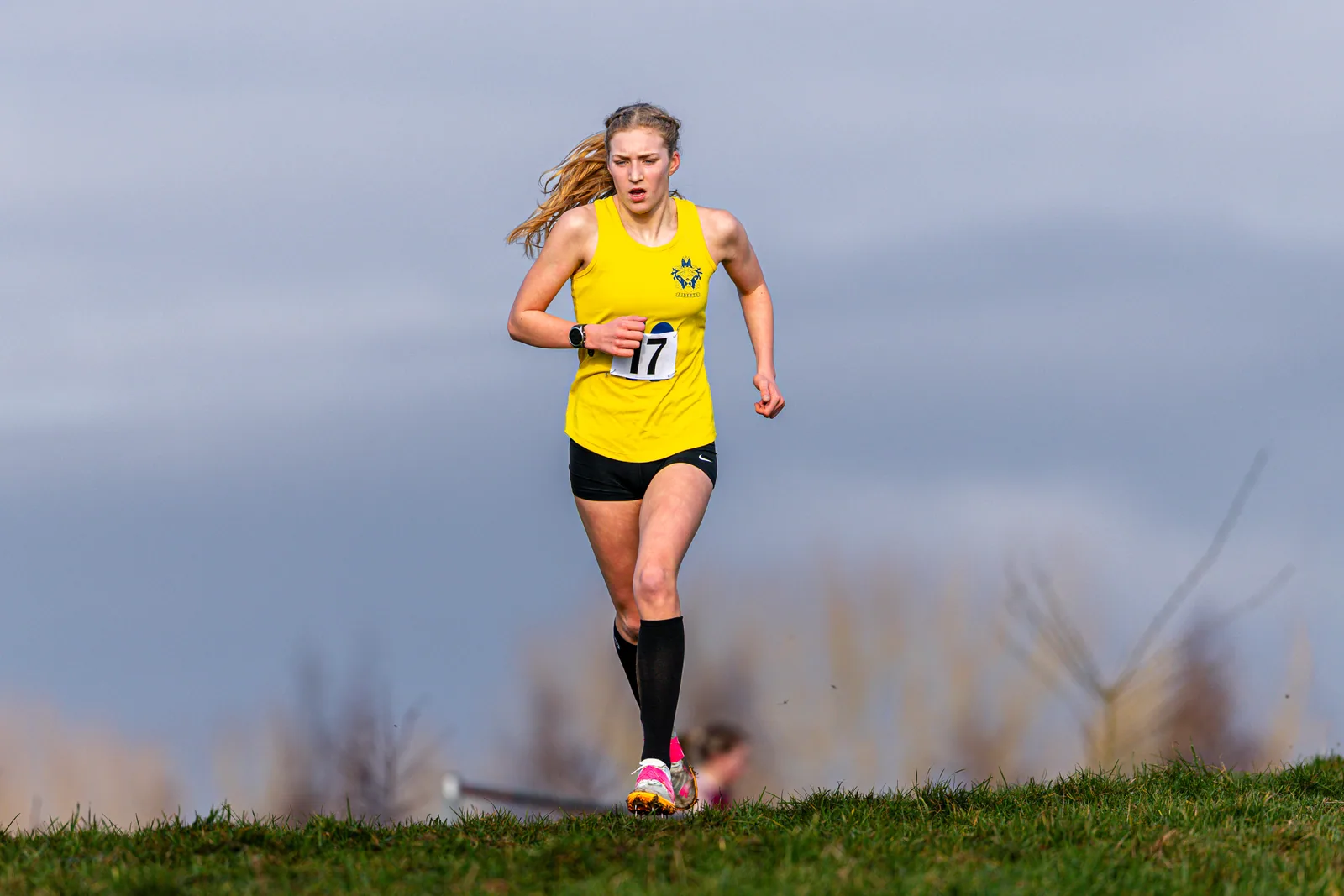 Brentwood Beagles athletes at the Essex Schools Cross Country Championships, Writtle, 17 January 2026