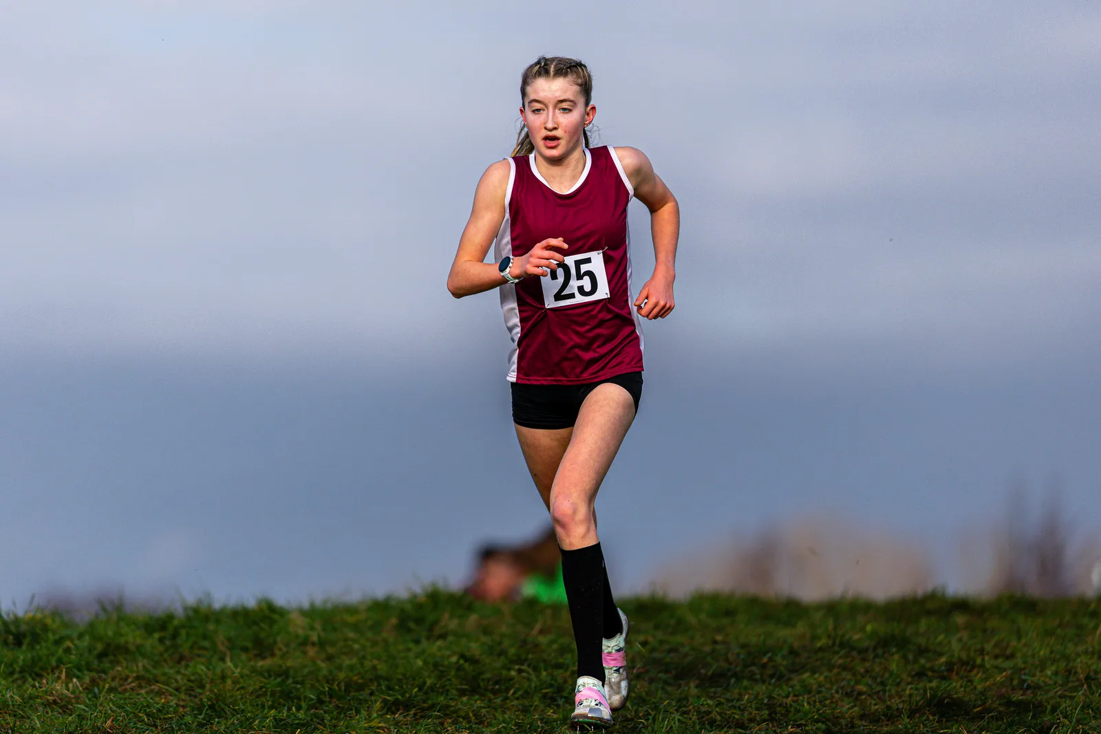 Brentwood Beagles athletes at the Essex Schools Cross Country Championships, Writtle, 17 January 2026