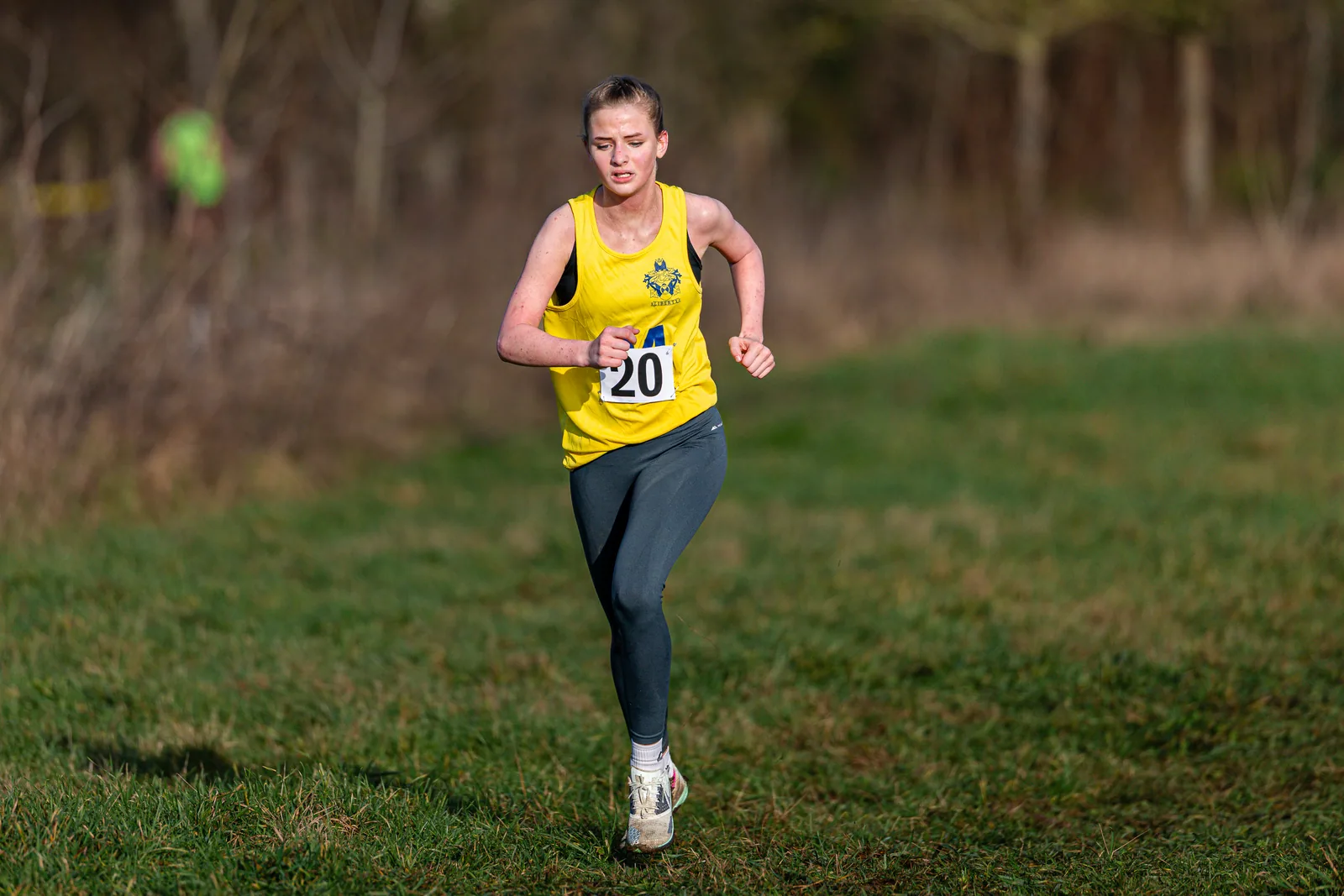 Brentwood Beagles athletes at the Essex Schools Cross Country Championships, Writtle, 17 January 2026