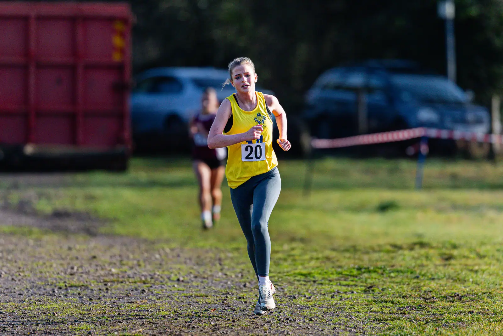 Brentwood Beagles athletes at the Essex Schools Cross Country Championships, Writtle, 17 January 2026