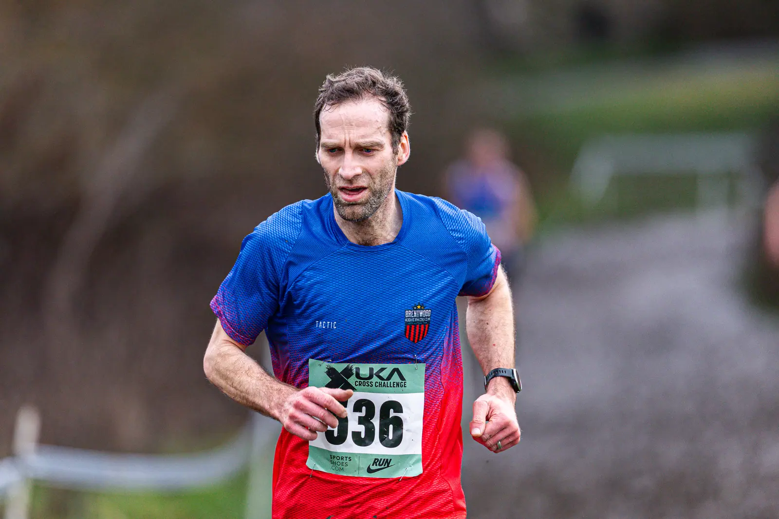 Brentwood Beagles athletes at the Cross Challenge, Parliament Hill, Parliament Hill, London, 7 February 2026