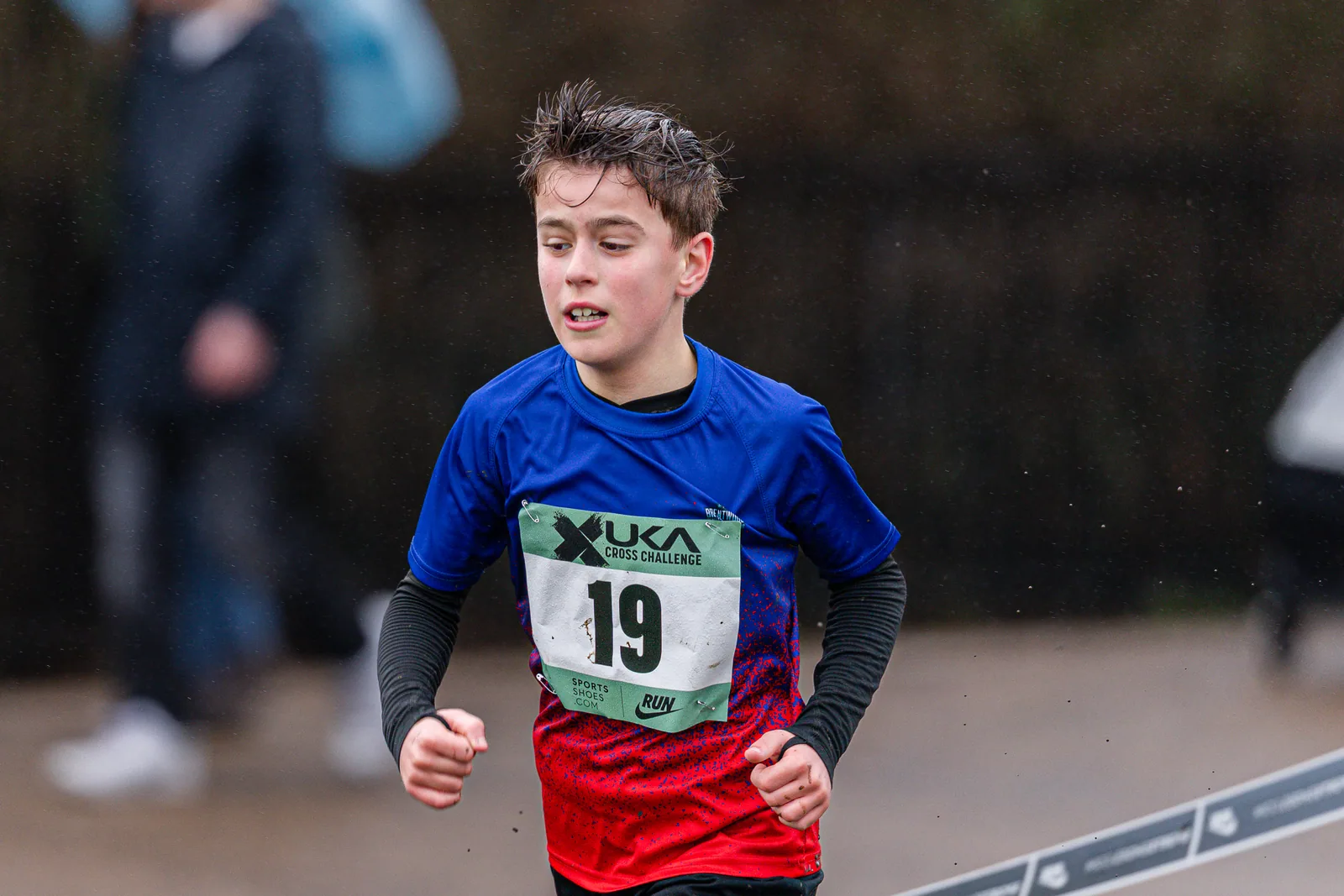 Brentwood Beagles athletes at the Cross Challenge, Parliament Hill, Parliament Hill, London, 7 February 2026