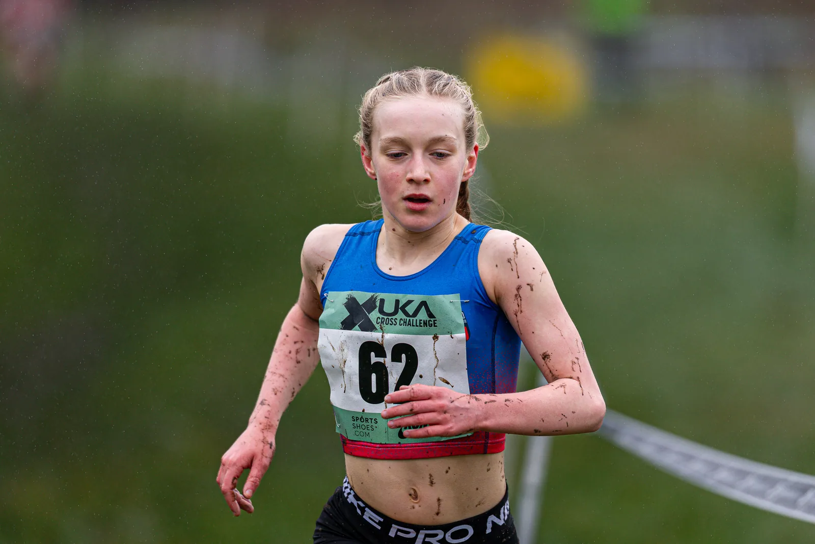 Brentwood Beagles athletes at the Cross Challenge, Parliament Hill, Parliament Hill, London, 7 February 2026