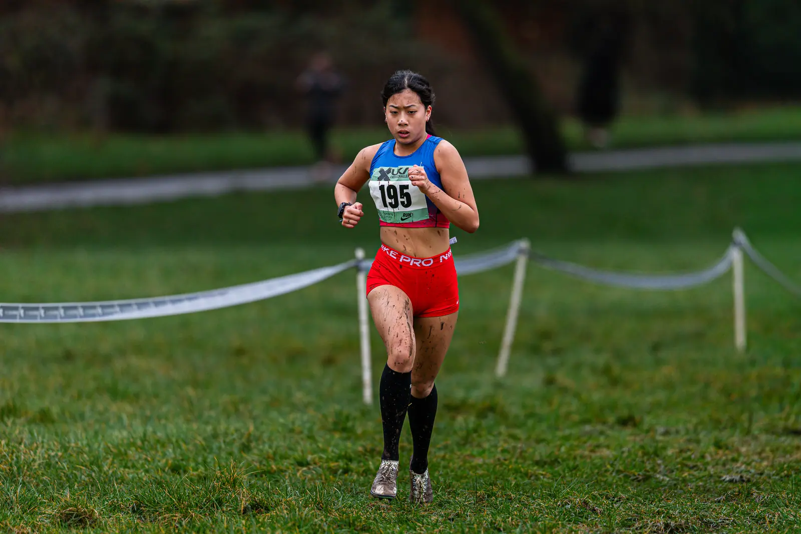 Brentwood Beagles athletes at the Cross Challenge, Parliament Hill, Parliament Hill, London, 7 February 2026