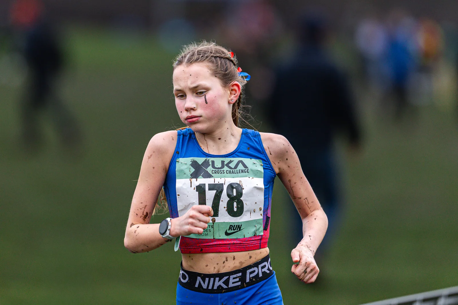 Brentwood Beagles athletes at the Cross Challenge, Parliament Hill, Parliament Hill, London, 7 February 2026