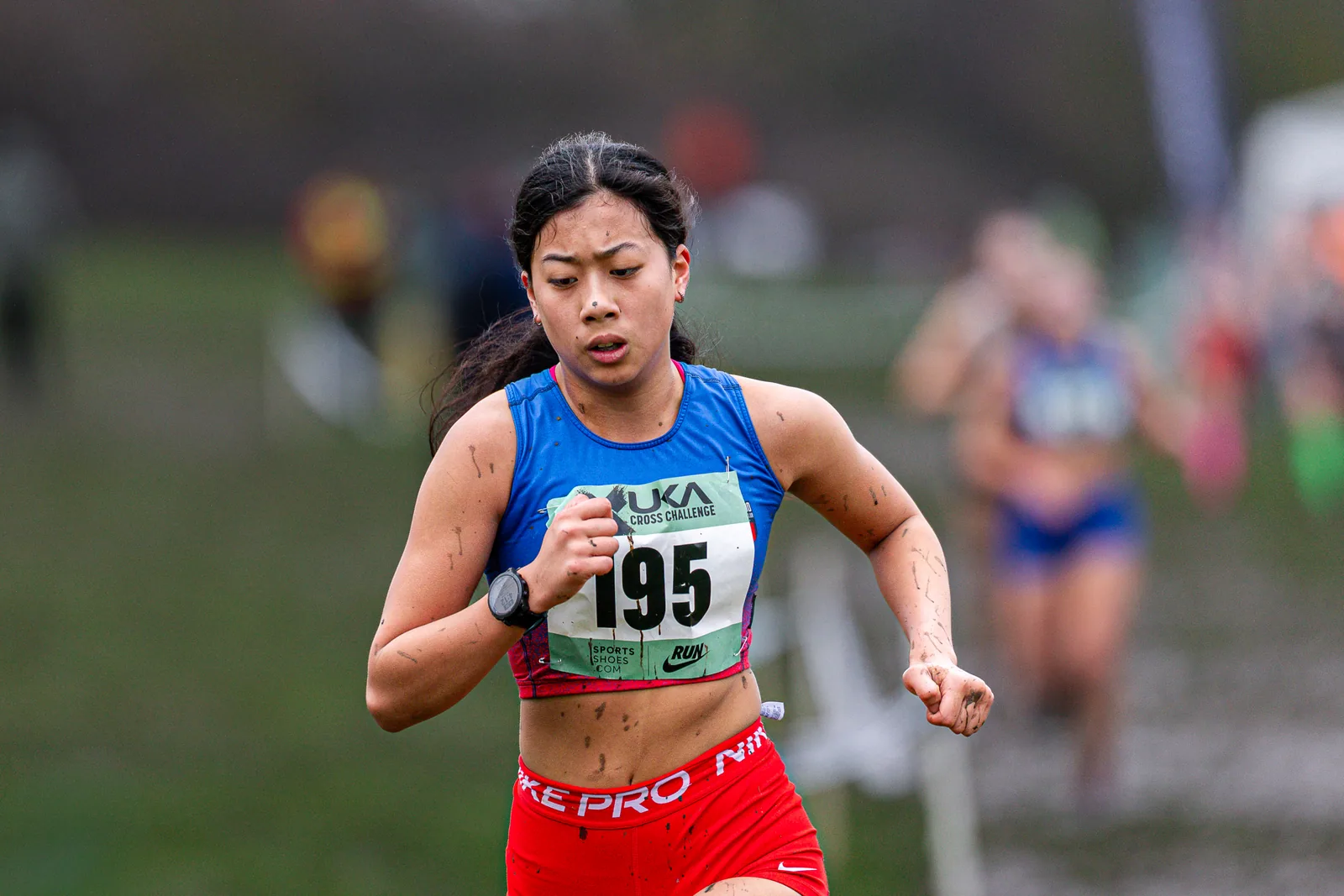 Brentwood Beagles athletes at the Cross Challenge, Parliament Hill, Parliament Hill, London, 7 February 2026