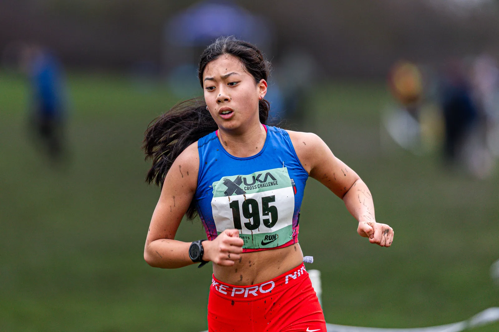 Brentwood Beagles athletes at the Cross Challenge, Parliament Hill, Parliament Hill, London, 7 February 2026