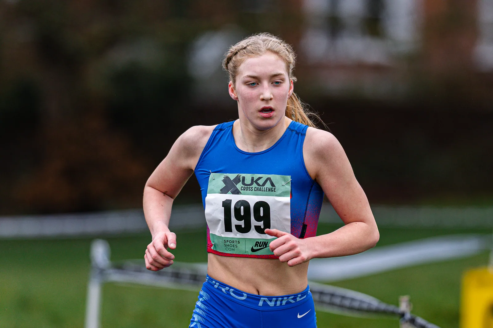 Brentwood Beagles athletes at the Cross Challenge, Parliament Hill, Parliament Hill, London, 7 February 2026