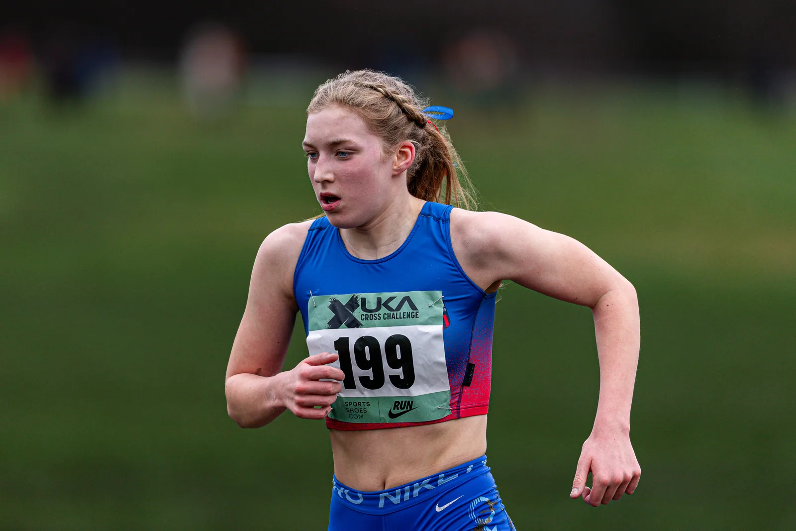Brentwood Beagles athletes at the Cross Challenge, Parliament Hill, Parliament Hill, London, 7 February 2026