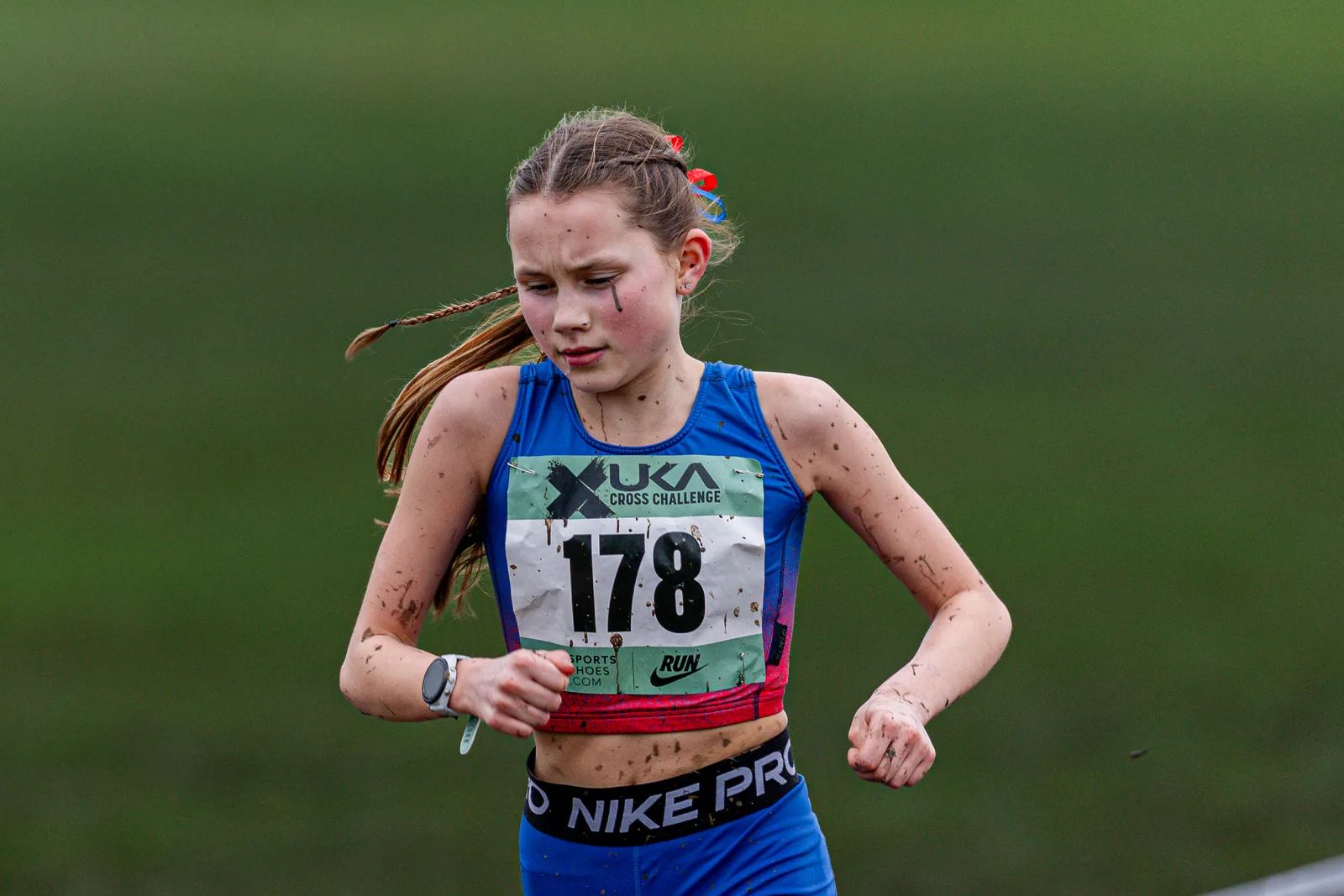 Brentwood Beagles athletes at the Cross Challenge, Parliament Hill, Parliament Hill, London, 7 February 2026