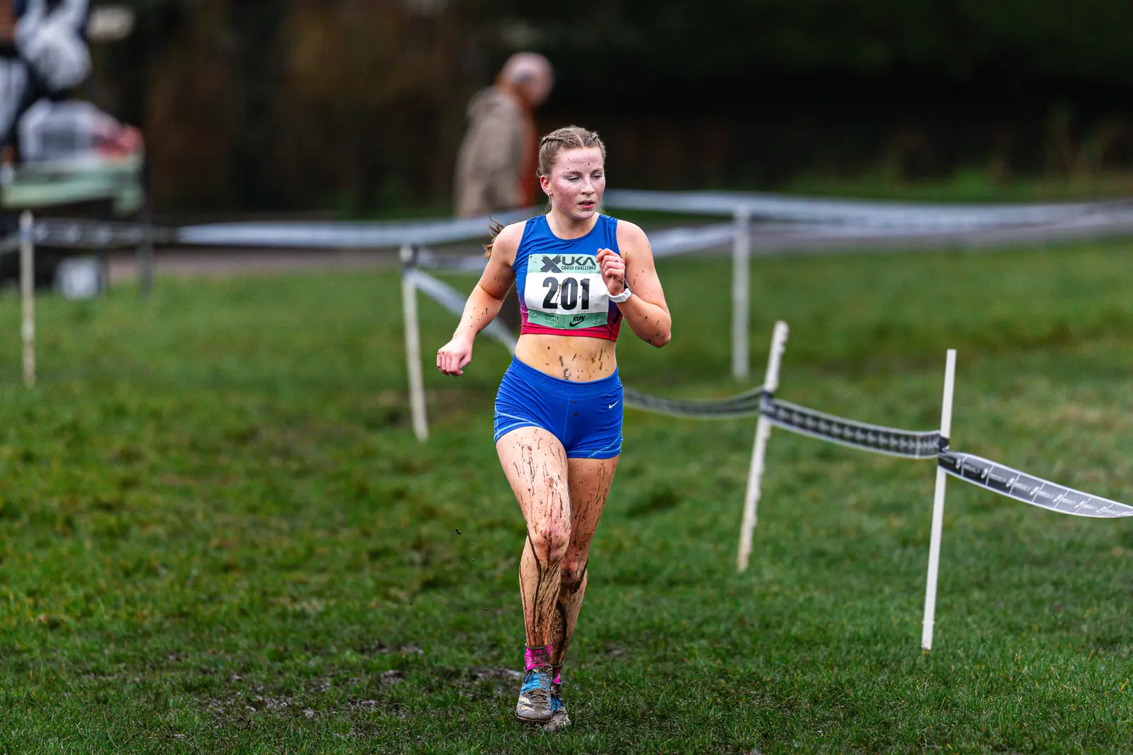 Brentwood Beagles athletes at the Cross Challenge, Parliament Hill, Parliament Hill, London, 7 February 2026