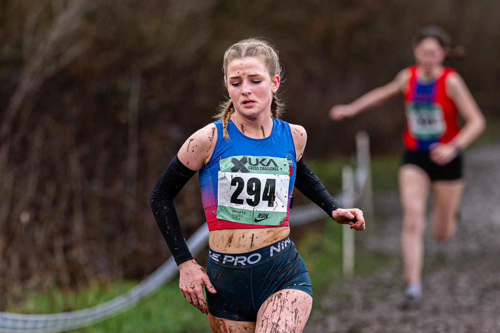 Brentwood Beagles athletes at the Cross Challenge, Parliament Hill, Parliament Hill, London, 7 February 2026