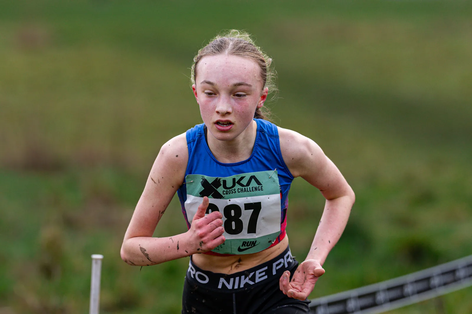 Brentwood Beagles athletes at the Cross Challenge, Parliament Hill, Parliament Hill, London, 7 February 2026