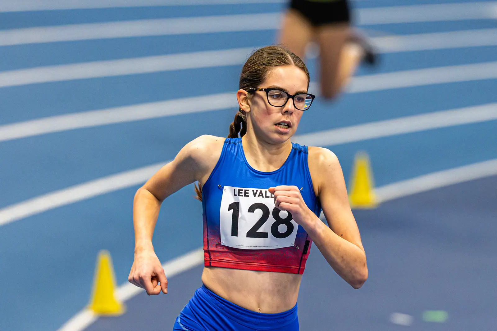 Brentwood Beagles athletes at the Lee Valley Middle Distance Open, Lee Valley, 19 February 2026