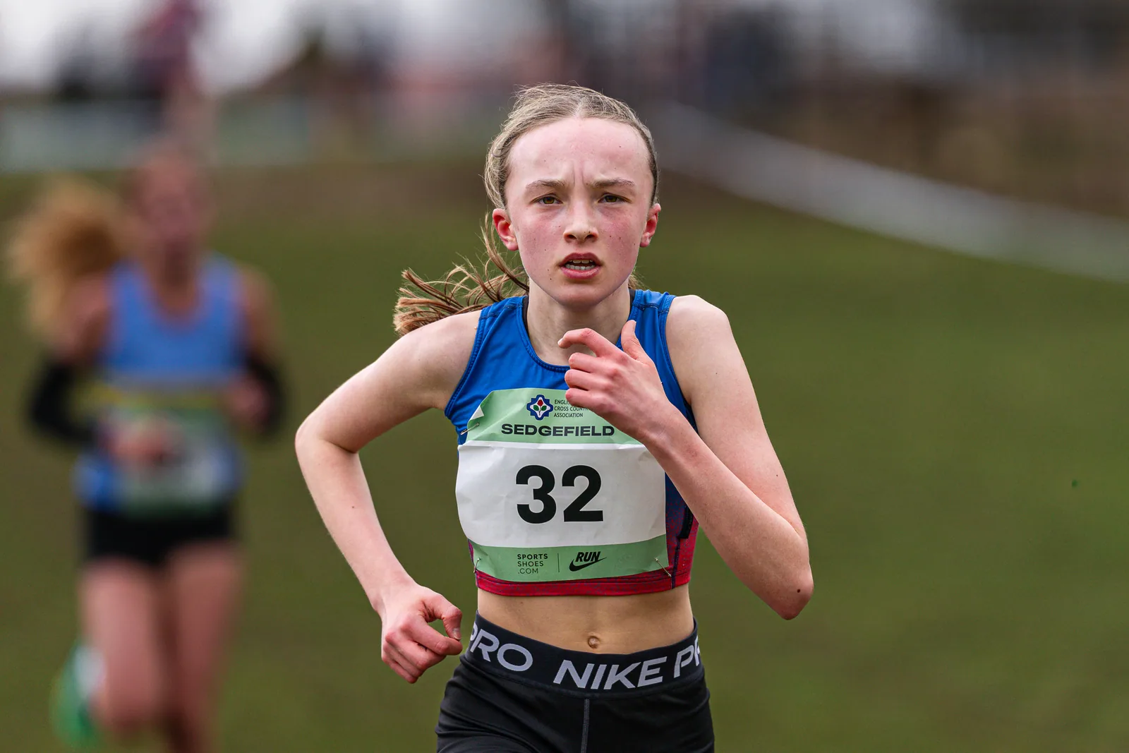 Brentwood Beagles athletes at the English Cross Country Association National Cross Country Championships, Sedgefield, 21 February 2026