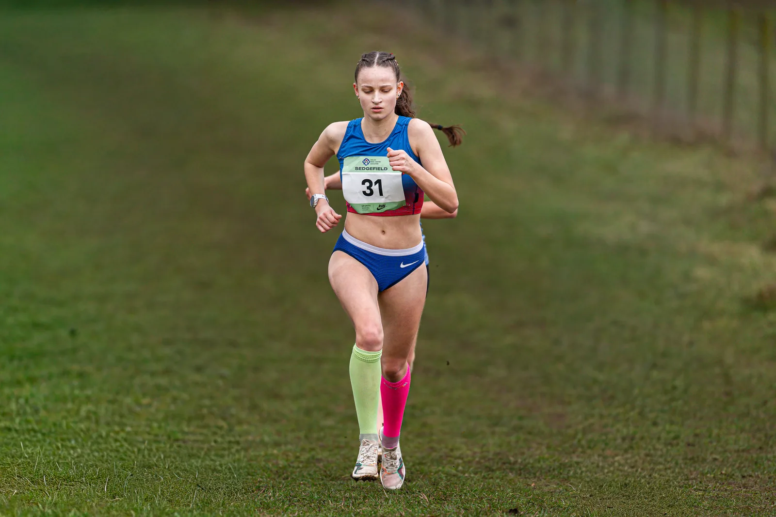 Brentwood Beagles athletes at the English Cross Country Association National Cross Country Championships, Sedgefield, 21 February 2026