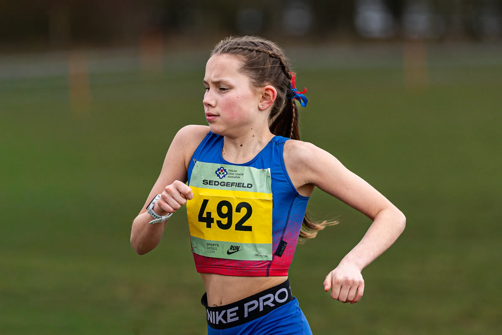 Brentwood Beagles athletes at the English Cross Country Association National Cross Country Championships, Sedgefield, 21 February 2026