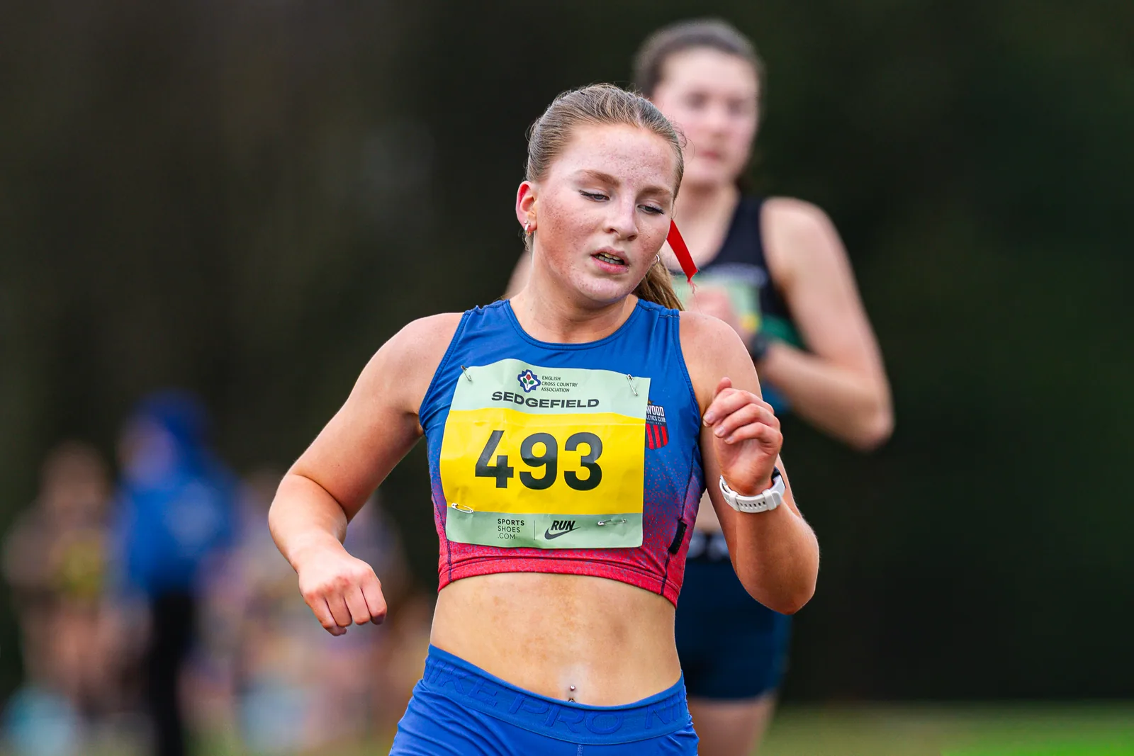 Brentwood Beagles athletes at the English Cross Country Association National Cross Country Championships, Sedgefield, 21 February 2026